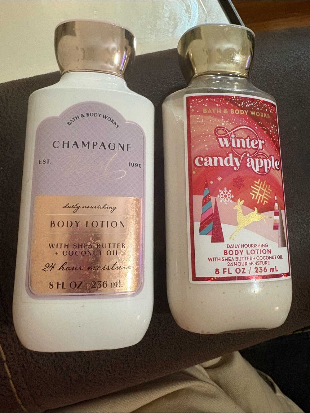 Bath & Body Works Champagne Body Lotion - White
